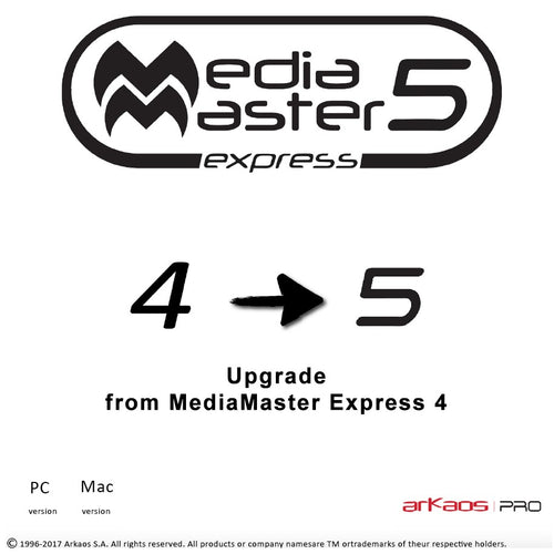 ArKaos Media Master Pro (Upgrade from 4 to 5)