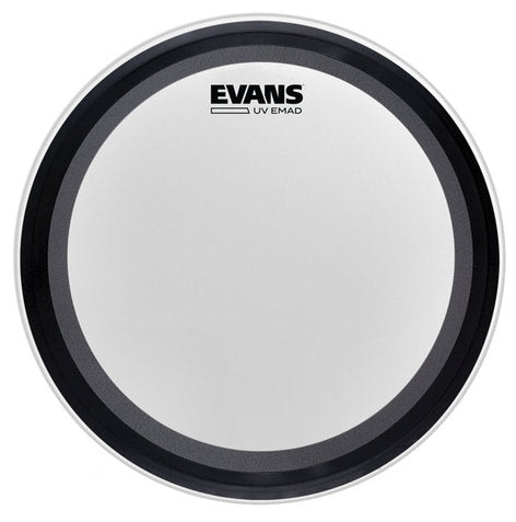 Evans UV EMAD Coated Bass Drum Head