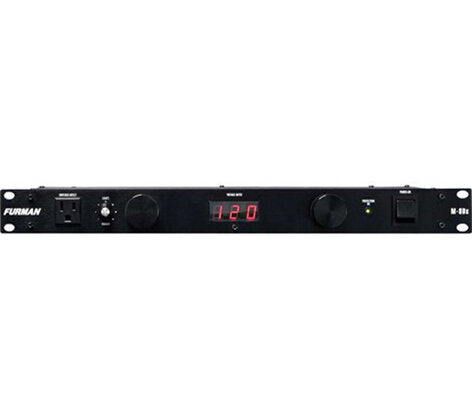 Furman 15A Power Conditioner with 9 Outlets, Digital Meter and Pull-Out Lights