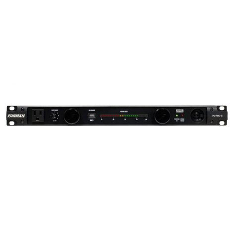 Furman 20A Power Conditioner with Voltmeter and Pull-Out Lights