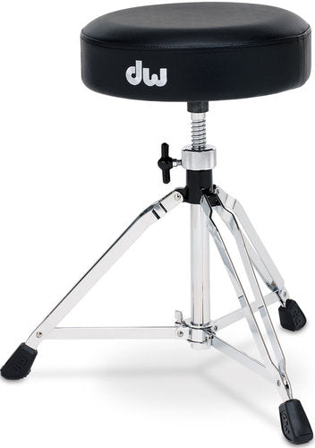 DW Drum Throne, Round Top, Threaded Height Adjustment