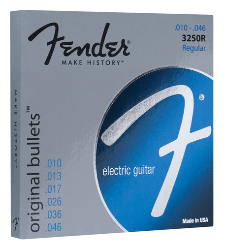 Fender Pure Nickel .010-.046 Regular Gauge Electric Guitar Strings