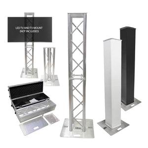 Pro X Flex Tower Totem Package - Adjustable 6.56' or 3.28'