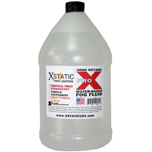 Pro X Fog Juice Water Based High Density Gallon UNSCENTED