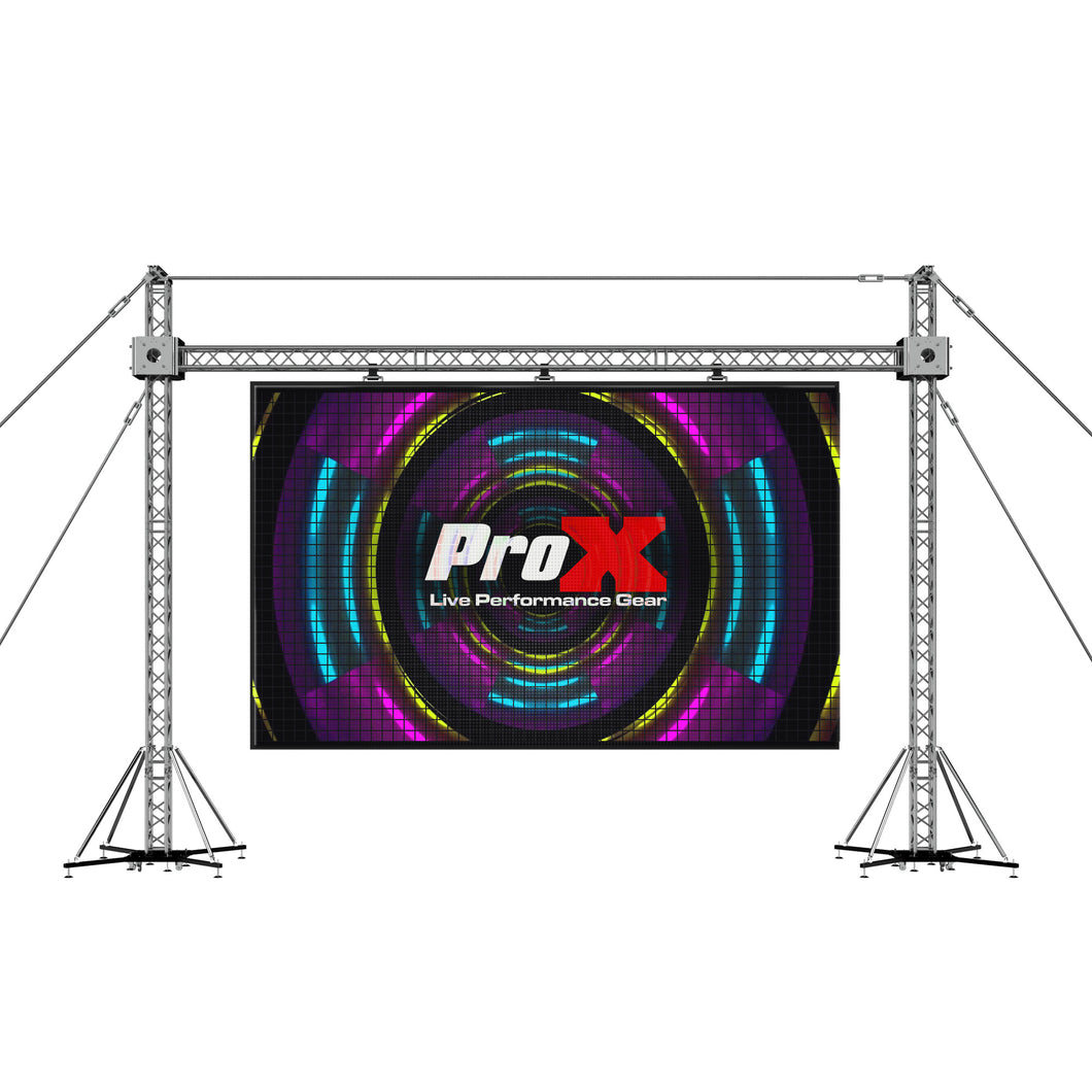 Pro X LED Screen Truss Ground Support System 30'W x 23'H w/ Hoist