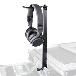 Pro X Headphone Pole Stand For Cases 12" Shaft with Rotating Hook