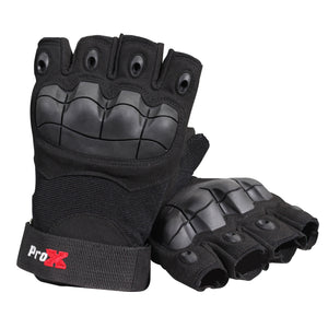 Pro X X-GRIPZ Hard Knuckle Fingerless Gloves