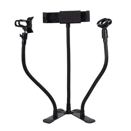 Pro X Tablet/Phone Clip Kit, Selfie Stick, Table Stand Tripod Clamp