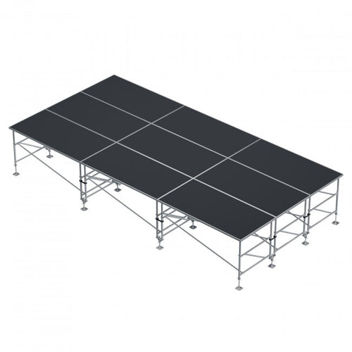 Pro X StageQ 12'x24' Stage Package, 36