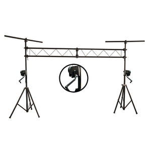 Pro X 10'T DJ/Lighting Truss Package W/ Crank Tripods