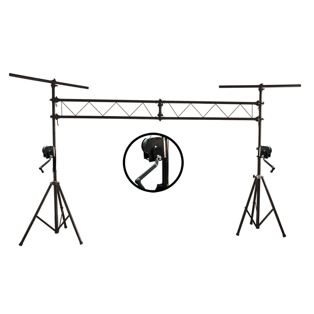 Pro X 10'T DJ/Lighting Truss Package W/ Crank Tripods