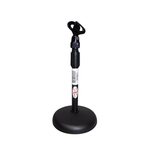 Pro X Desktop Microphone Stand W/ 6" Round Base