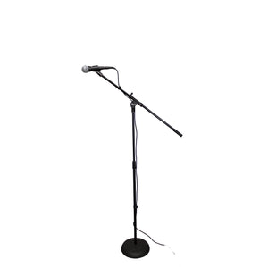 Pro X Round Base Microphone Stand W/Boom