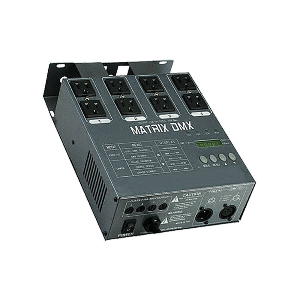 Pro X Matrix Pro DMX 4 Channel Dimmer Pack