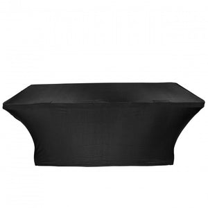 Pro X 4 Ft. Open Back Spandex Table Scrim - Black