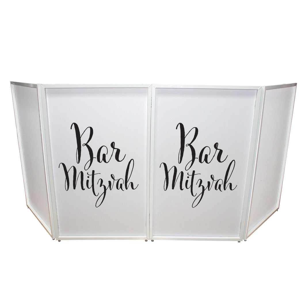 Pro X Bar Mitzvah Facade Scrim - Set of 2