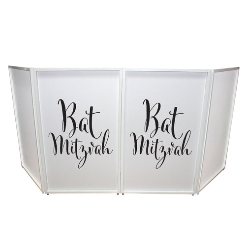 Pro X Bat Mitzvah Facade Scrim - Set of 2