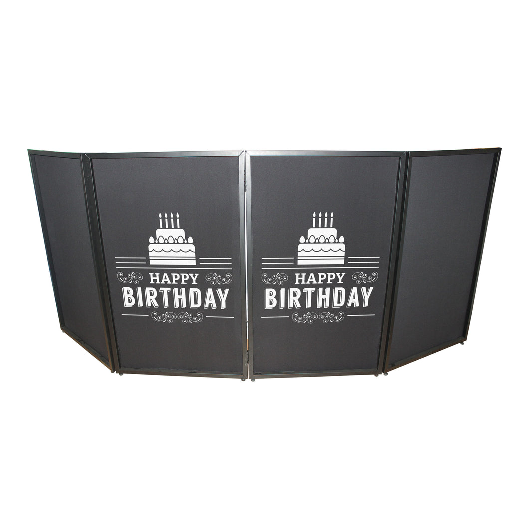 Pro X Happy Birthday Facade Scrim - Set of 2