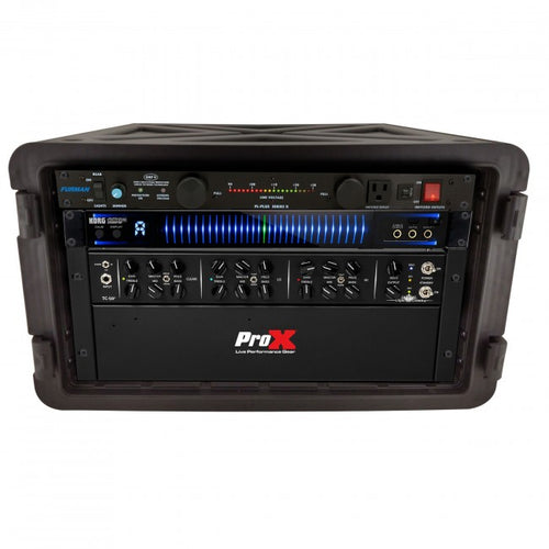 Pro X 6U Rack Air-tight, Water-sealed ABS Case