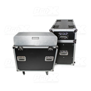 Pro X Road Case With 6x 24" x 24" Aluminum Base Plates (Package)