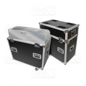 Pro X Road Case W/ 6x 30" x 30" Aluminum Base Plate (Package)