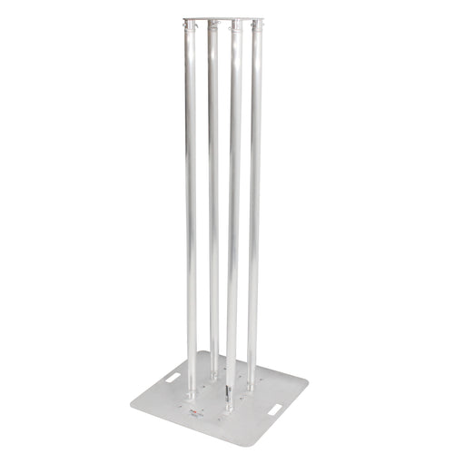 Pro X 8.20' Totem Package W/ Top Plate, Base Plate and Four 2.5M F31 Tubes W/White Scrim