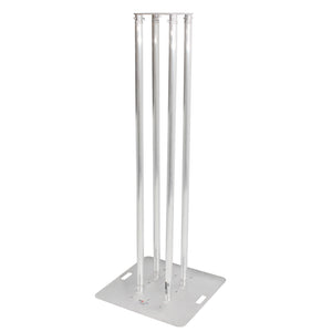 Pro X 8.20' Totem Package W/ Top Plate, Base Plate and Four 2.5M F31 Tubes W/White Scrim