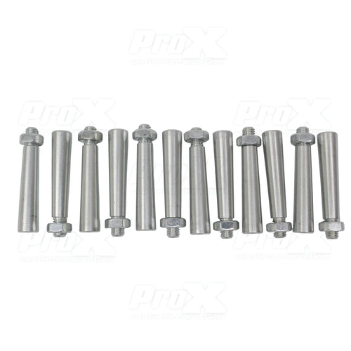 Pro X 12 Pack Tapered Shear Pin With Threaded Tip & Nut