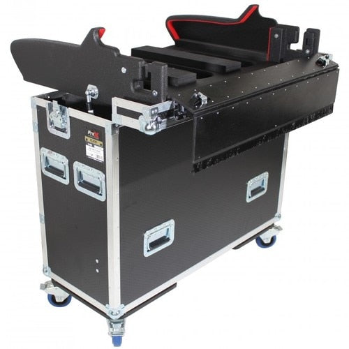 Pro X Detachable with 2U under console Retracting Hydraulic Lift Case for Allen and Heath DLive S3000