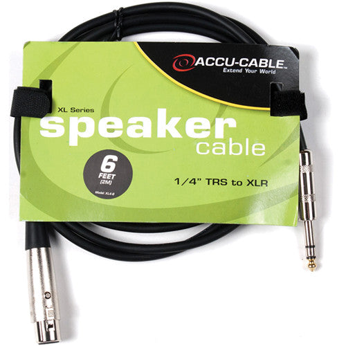 Accu-Cable 6' 1/4