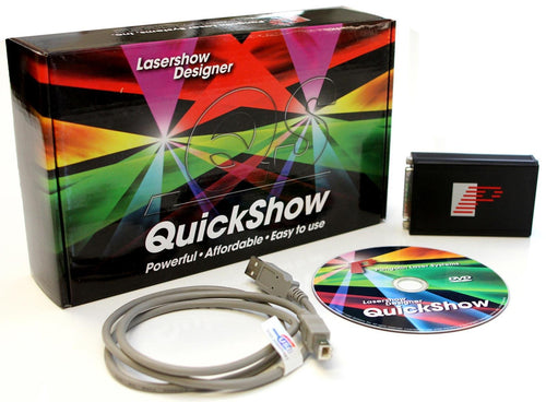 Pangolin QuickShow Control Software with ILDA Interface
