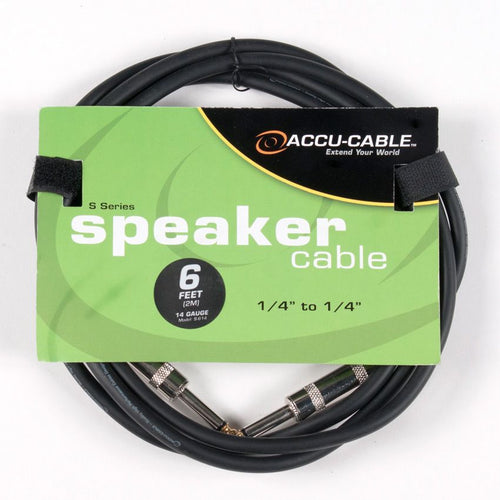 Accu-Cable 6' 1/4 to 1/4