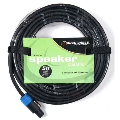 Accu-Cable 50' Speakon to MDP (12 Guage)
