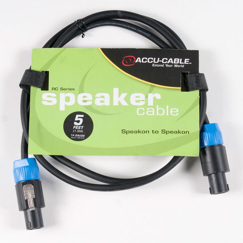Accu-Cable 5' Speakon to Speakon Cable